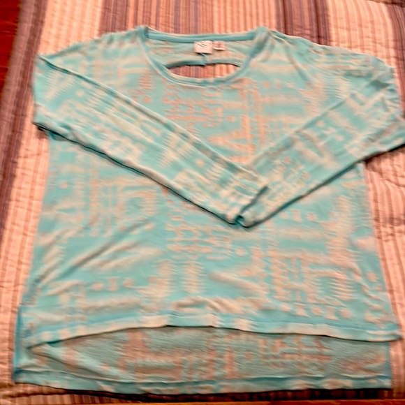 American Eagle Outfitters Tops - American Eagle Aztec Sweatshirt with cutout back